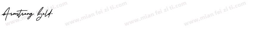 Armstrong Bold字体转换